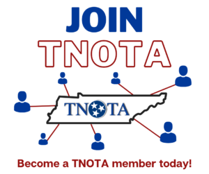 Join TNOTA - Become a TNOTA member, today! Image of individuals connected to TNOTA logo and outline of the State of Tennessee.
