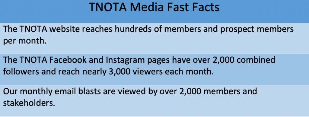 TNOTA Media Fast Facts Table